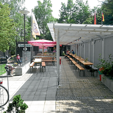 Minigolf Pfullingen - Bistro I Gartenterrasse
